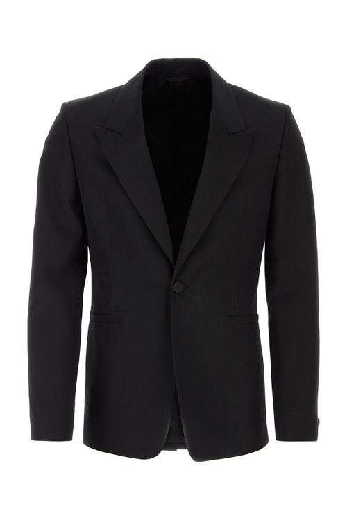 Virgin Wool Blazer — Black