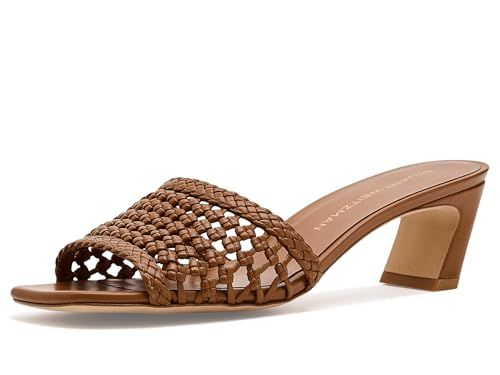 Stuart Weitzman Womens Marina Slides 50 Cream
