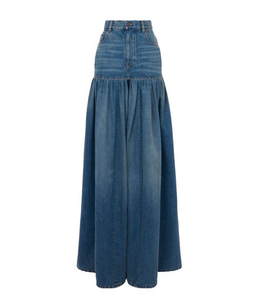 Chloé High-Waist Wide-Leg Jeans