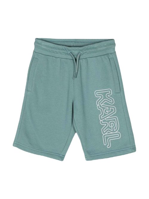Green Bermuda Shorts Boy