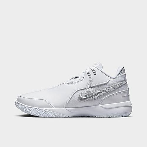 LeBron NXXT Gen AMPD Basketball Shoes in White/White