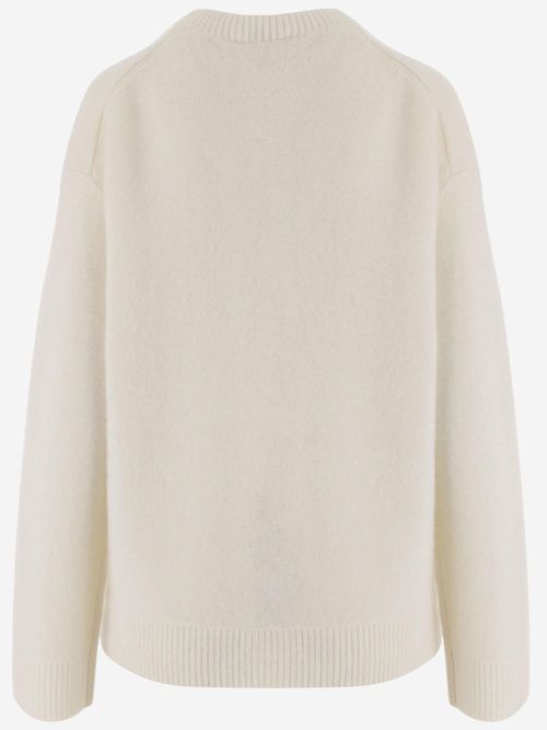 Cashmere Sweater — White