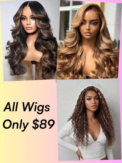 All Wigs $89: Bye Bye Knots Wig | 13x4 Pre-Everything Lace Wig
