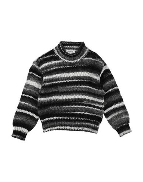 Kid Girl Sweater Charcoal Size 10 Polyacrylic, Wool, Metallic Polyester