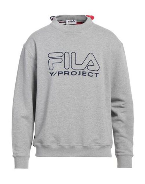 Man Sweatshirt Grey Size L Cotton