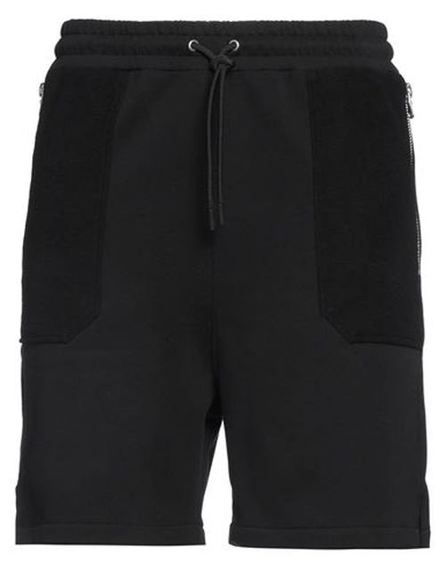 Les Hommes Man Shorts & Bermuda Shorts Black Size L Cotton