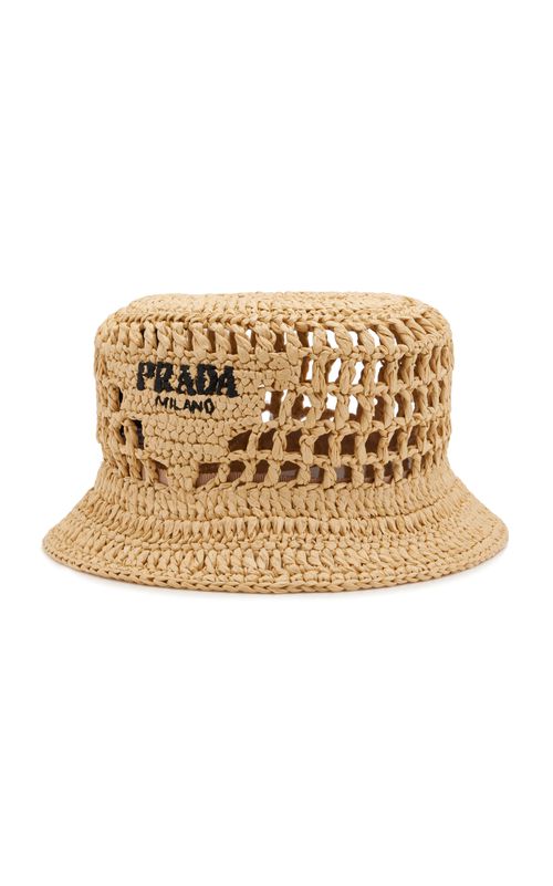 Women's Raffia Bucket Hat
