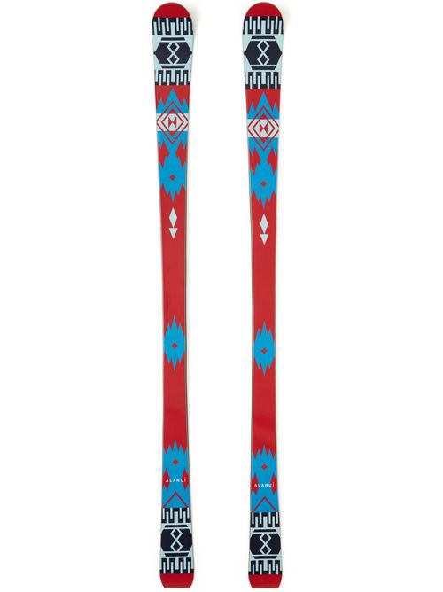 Icon graphic-print skis (170 cm) - Red