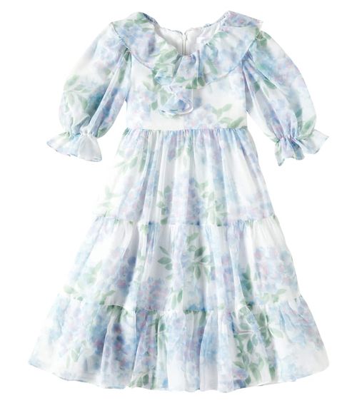 Patachou Party floral tulle tiered dress