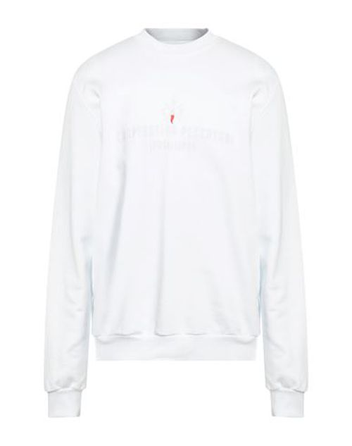 Man Sweatshirt White Size S Cotton