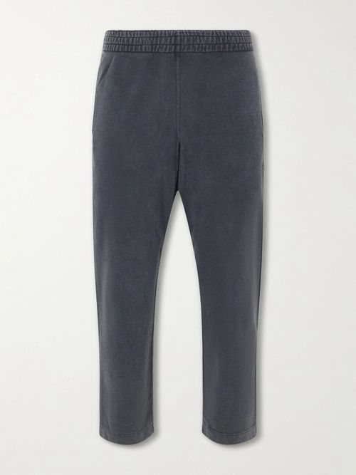 Straight-Leg Cotton-Jersey Sweatpants