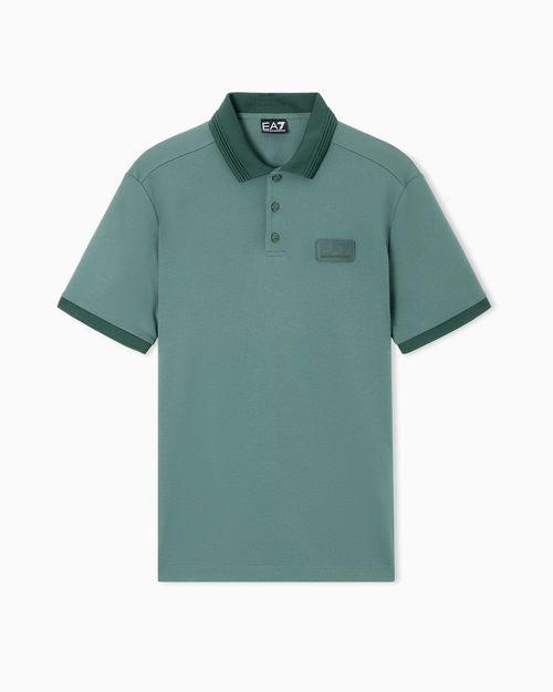 Lux Identity modal-blend polo shirt