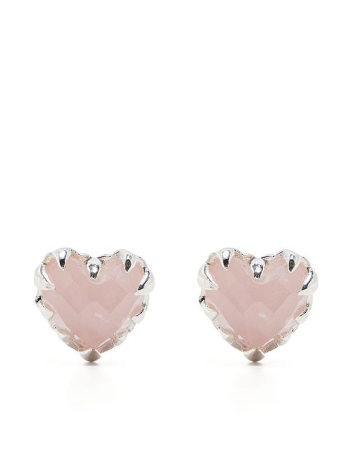 Love claw earrings - Silver