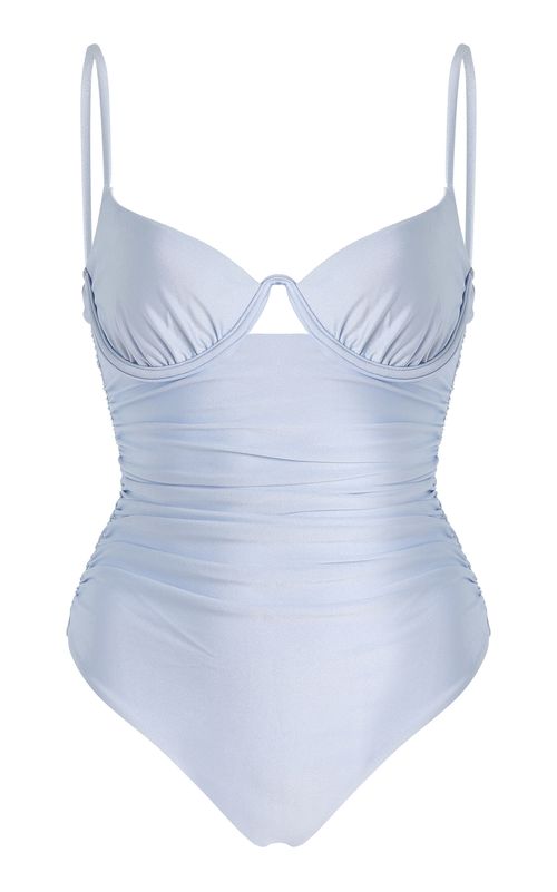 Lanie Ruched One-Piece Swimsuit