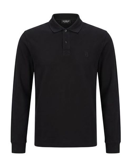 Man Polo shirt Black Size S Cotton