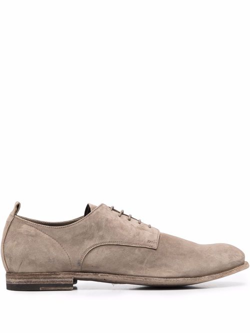 Stereo lace-up derby shoes - Neutrals