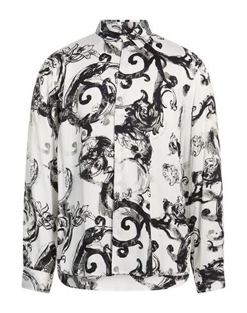 Man Shirt White Size 38 Viscose