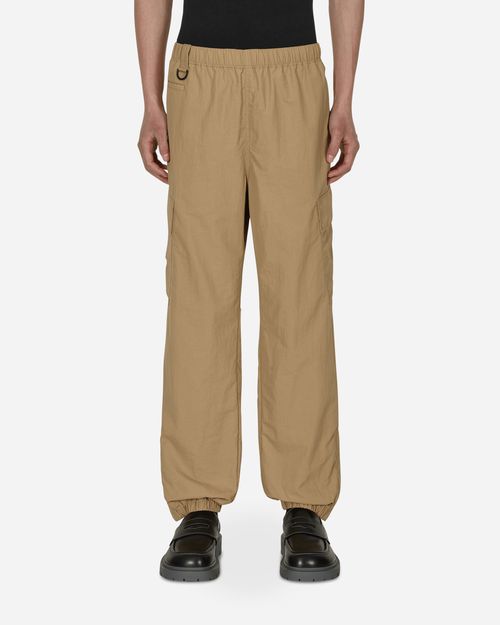 Nylon Cargo Pants Beige