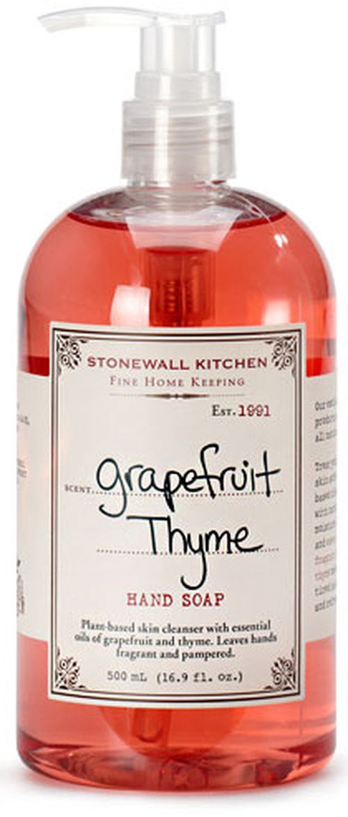 Stonewall Kitchen | Grapefruit Thyme Hand Soap | Realry