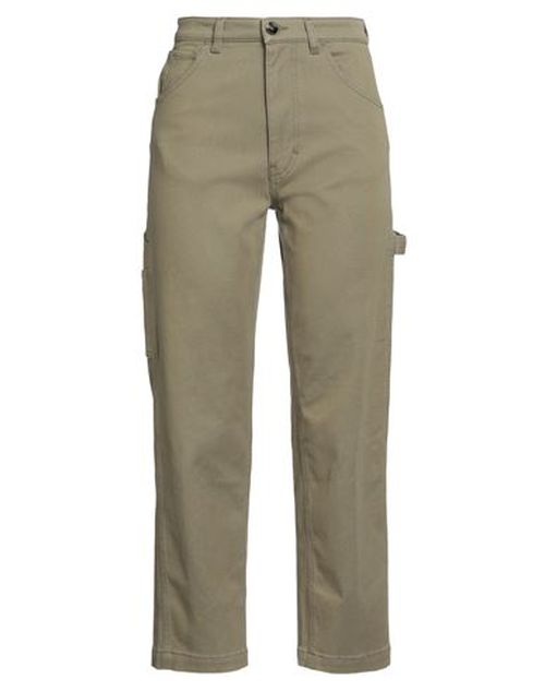 Woman Jeans Military green Size 27 Cotton, Elastane