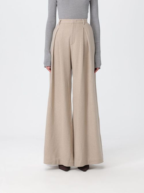 Pants Woman color Sand