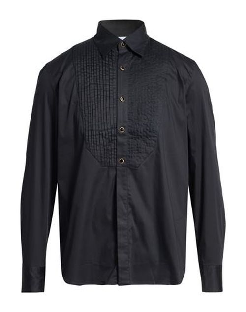 Man Shirt Black Size 15 ½ Cotton, Nylon, Elastane