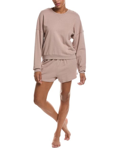 2Pc Weekend Club Shortie Set