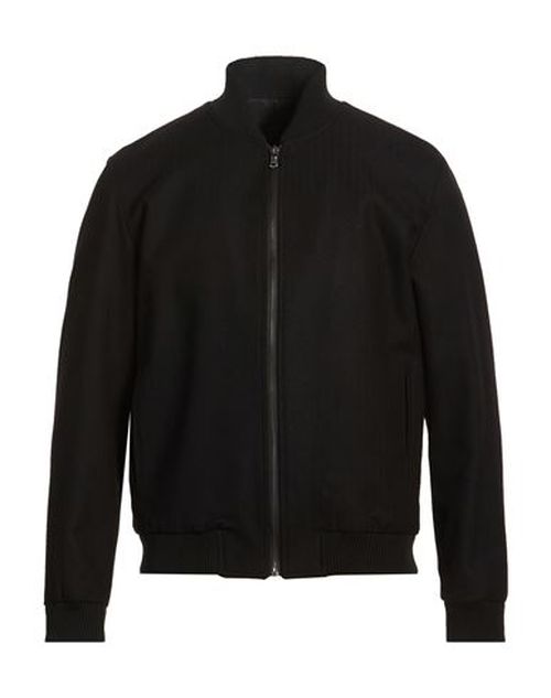 Man Jacket Black Size 40 Wool