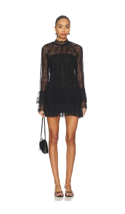 MORE TO COME Olisa Mini Dress in Black. XL. Also in M, S