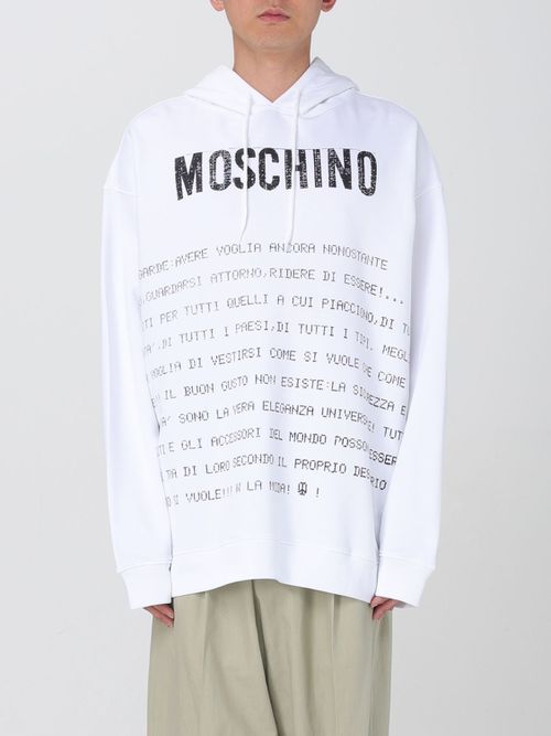 Sweatshirt MOSCHINO COUTURE Men color White