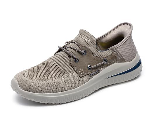 Skechers Men's Delson 3.0-Roth 210606 Low Profile Bungee Lace Slip-Ins