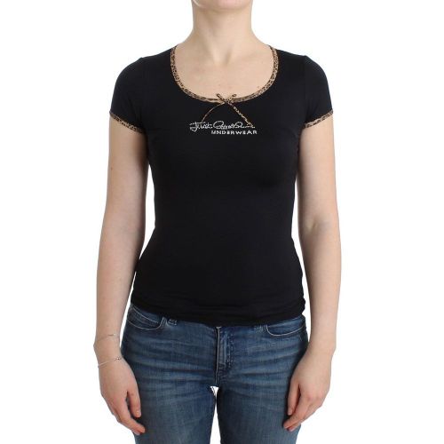 Logo-Embroidered Nylon T-Shirt — Black