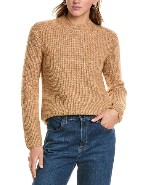 Shaker Rib Wool & Alpaca-Blend Sweater