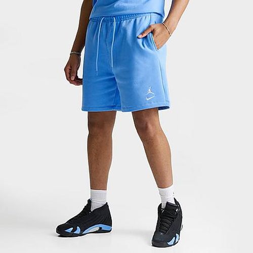 Men's Brooklyn Varsity Fleece Shorts in University Blue/White