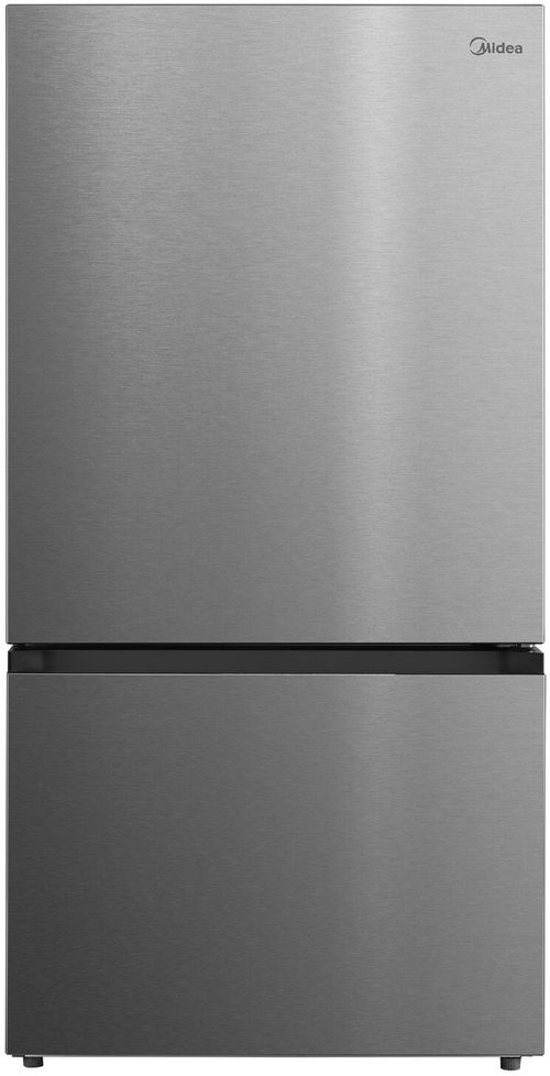 Midea 33 Inch 33" Counter Depth Bottom Freezer Refrigerator MRB23D5AST