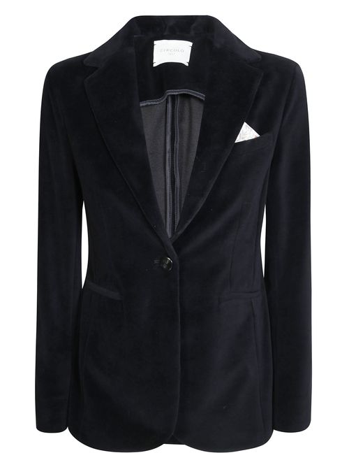 Women's Slim Smooth Velvet Jacket