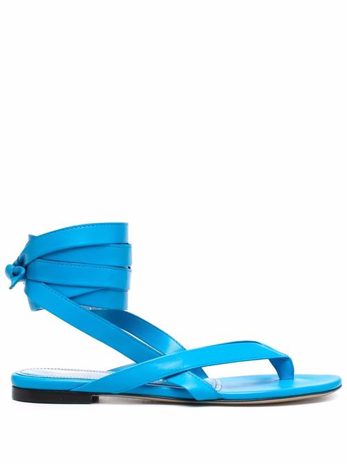 Beth flat thong sandals - Blue