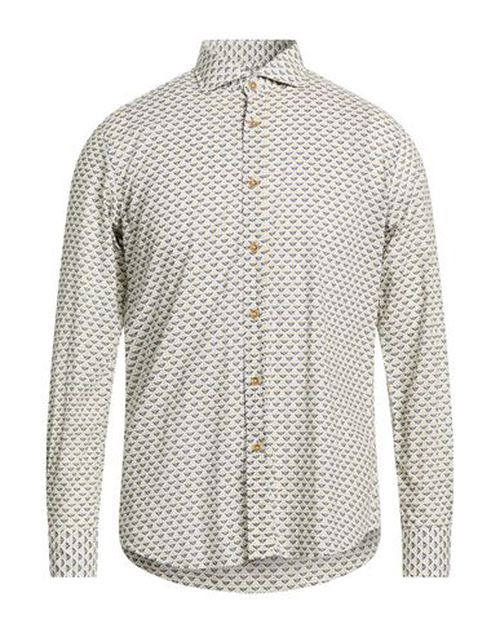 Man Shirt Beige Size 15 ¾ Cotton