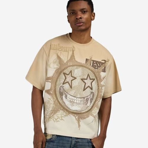 Men's Elevated Crop T-Shirt in cream