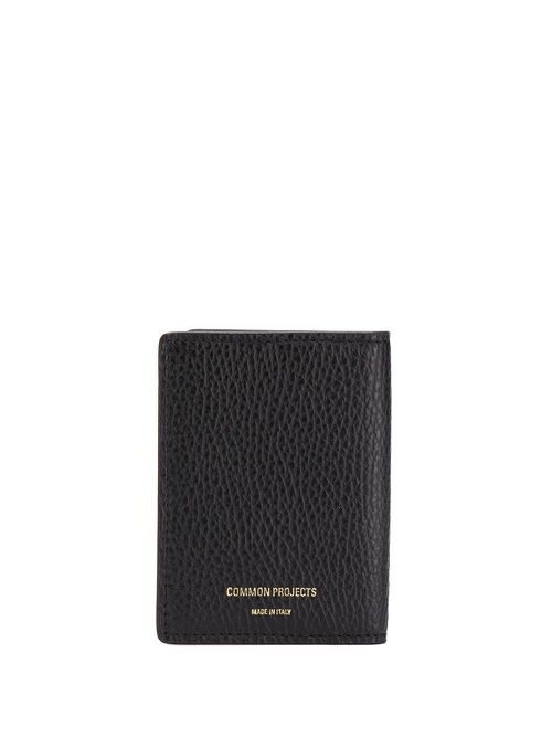 Logo bi-fold wallet - Black