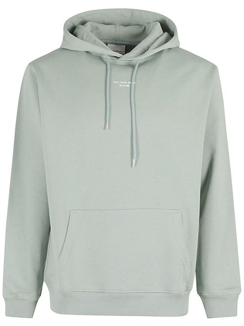 Logo-print hoodie - Green