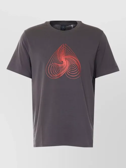 Moose Knuckles - eclipso crewneck t shirt front graphic print