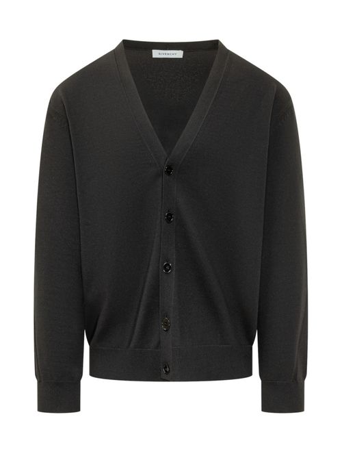 Black V Neck Cardigans