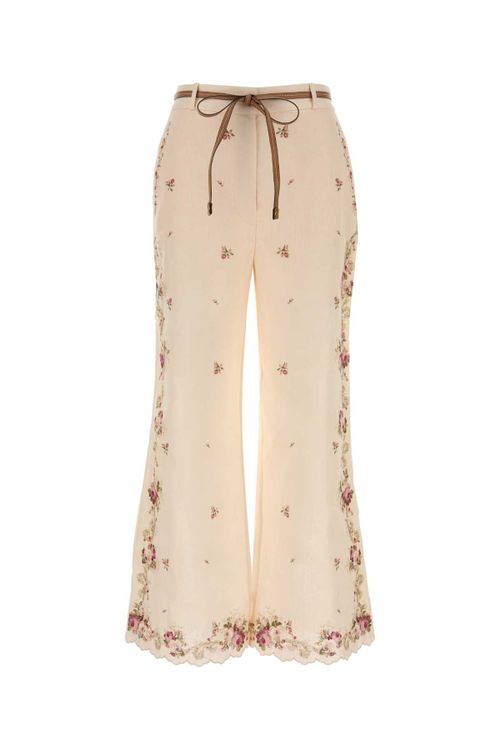 Patience Flare Trousers — Cream