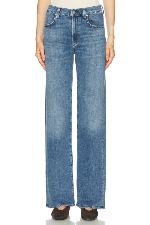 Citizens of Humanity Annina Straight Leg Jeans in Blue