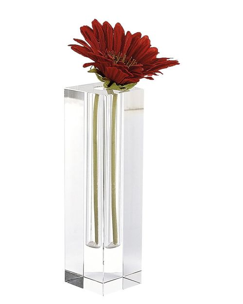 Donovan Handcrafted Crystal Bud Vase