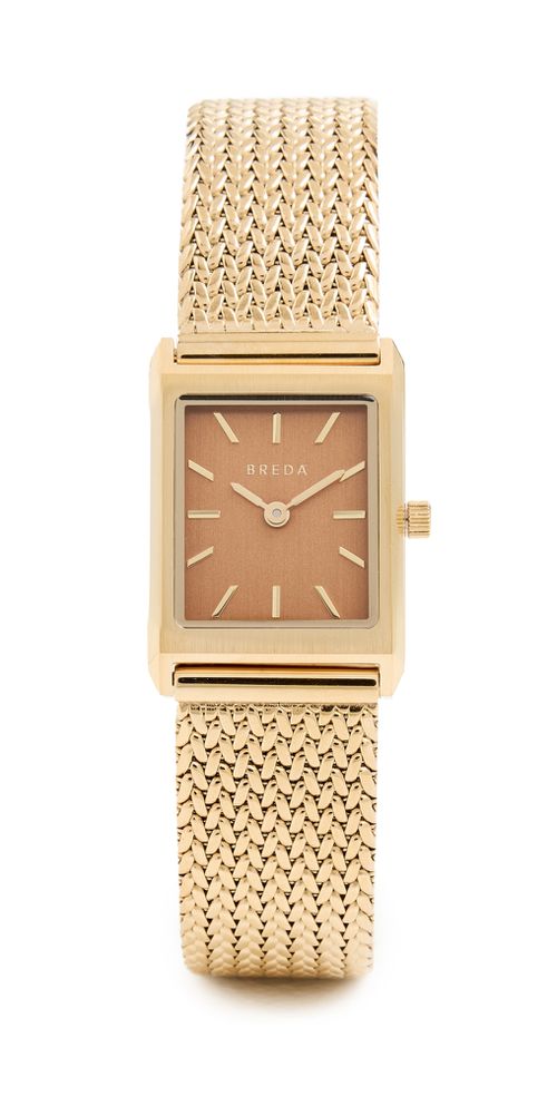 Virgil Tethered Watch 20mm Gold/Ochre One Size