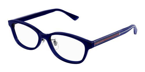 Gucci GG1612OJ Asian Fit 003 Men's Eyeglasses Blue  54 - Blue Light Block Available