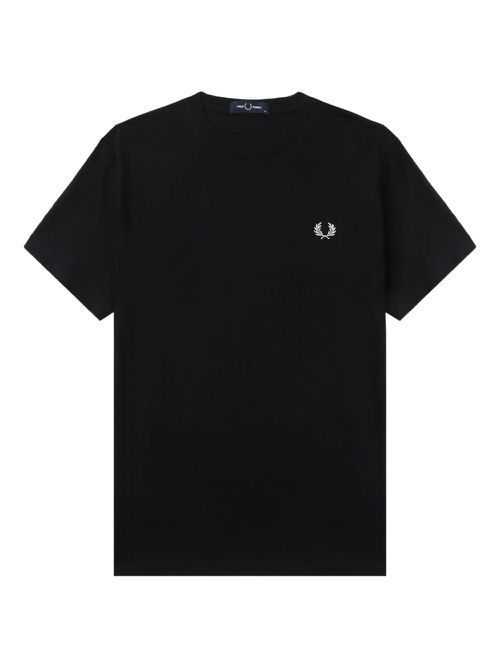 Fred Perry cotton T-shirt - Black