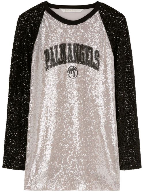 College Palm mini dress - Grey